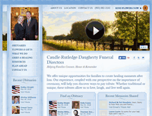 Tablet Screenshot of caudle-rutledge.com